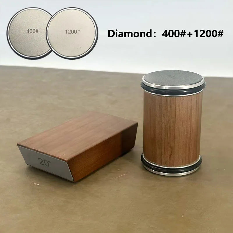 Premium Knife Sharpener with Magnetic Holder