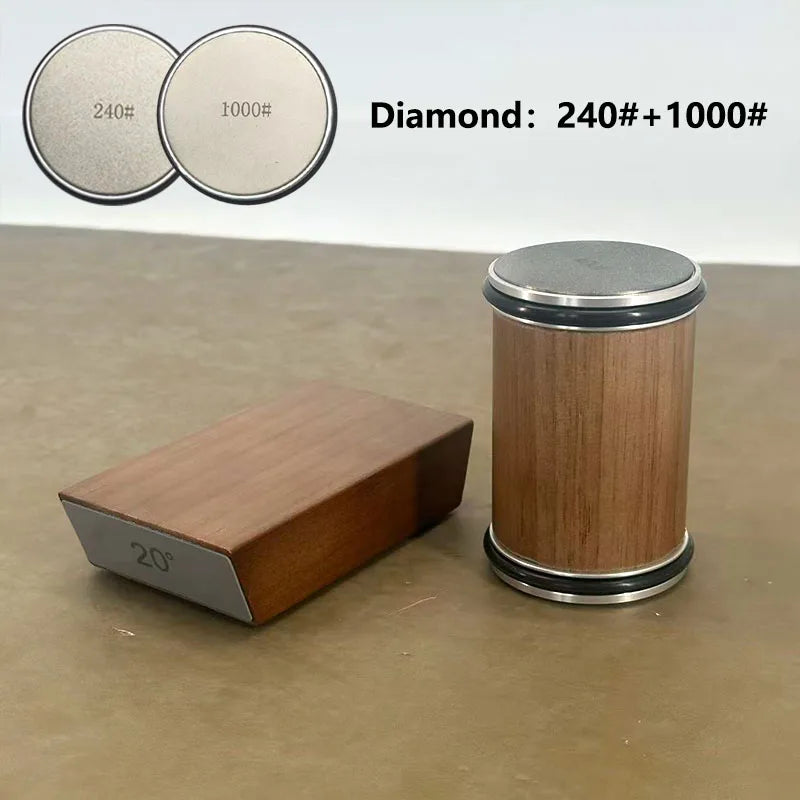 Premium Knife Sharpener with Magnetic Holder