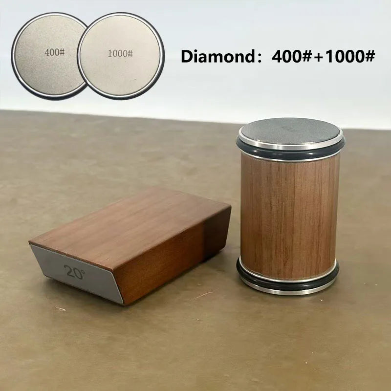 Premium Knife Sharpener with Magnetic Holder